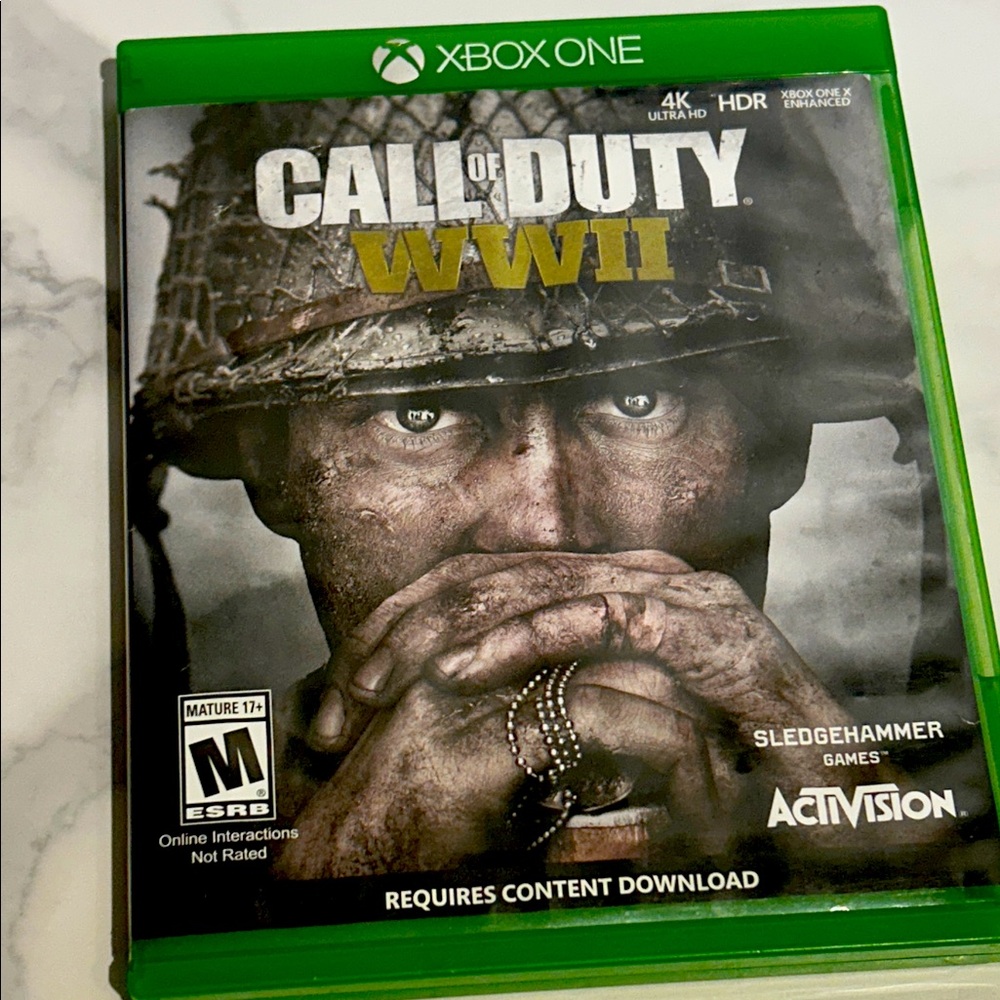 Call of Duty: WWII for Xbox One - Green Case by